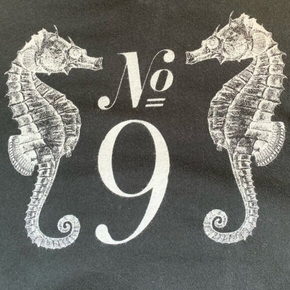 Revolve Wildfox Dreamer Seahorse No. 9 Tank Top Draped Flowy V-neck Black XS - Picture 7 of 11